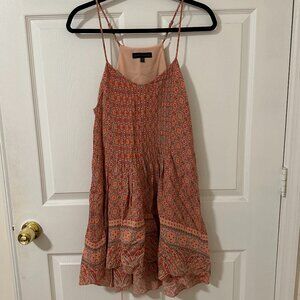 Sanctuary Orange Sleeveless Dress